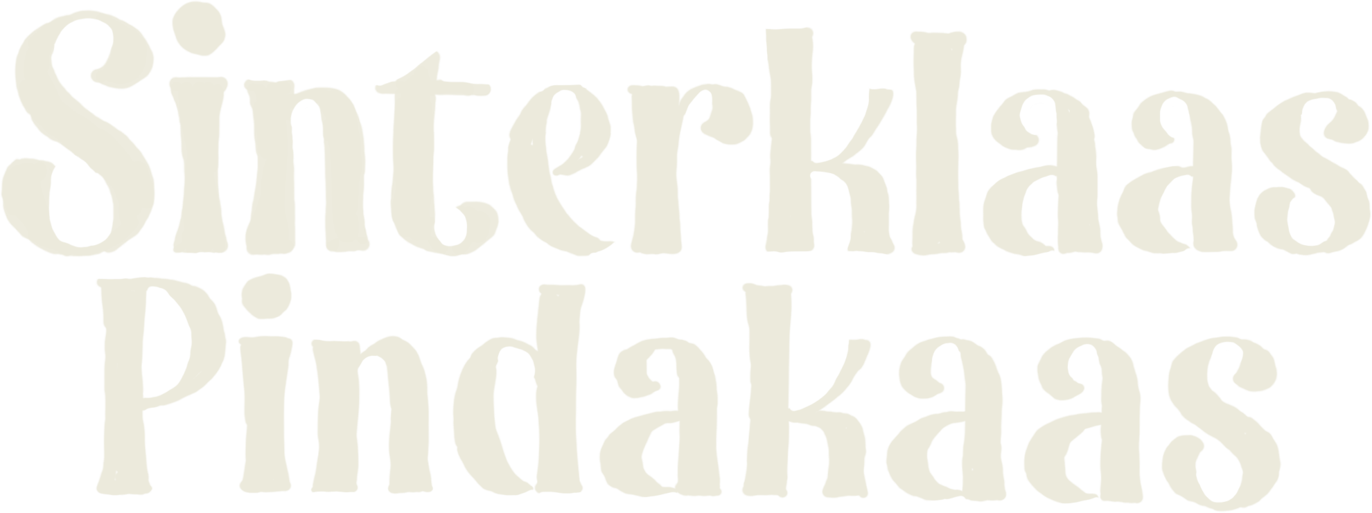 Sinterklaas Pindakaas