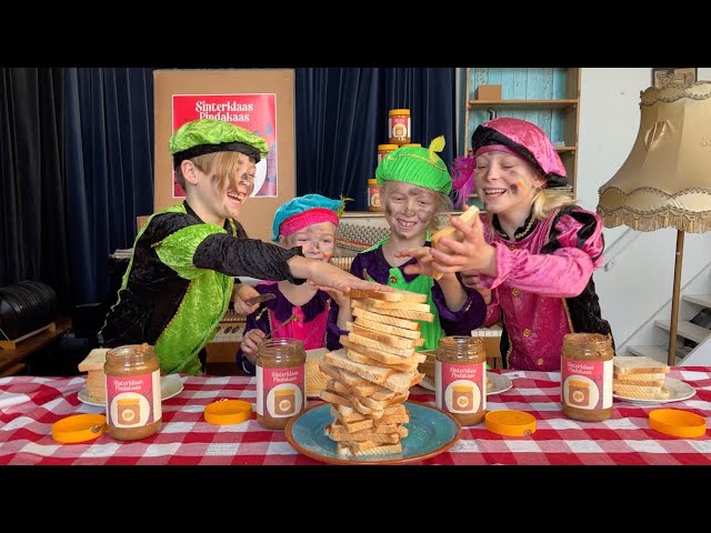 Beeld uit de videoclip van ‘Sinterklaas Pindakaas’